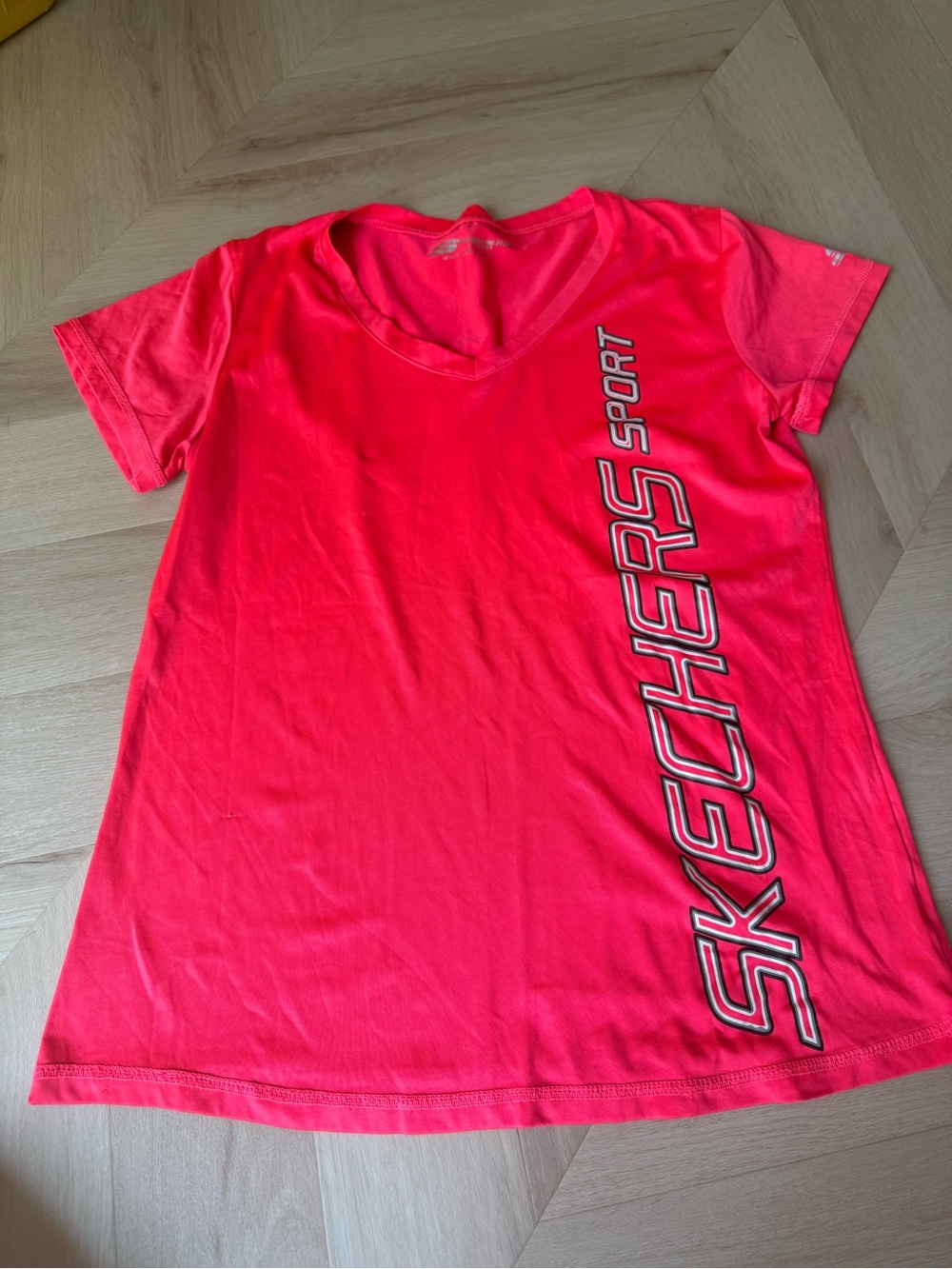 Skechers Hot Pink Short Sleeve Logo Tee